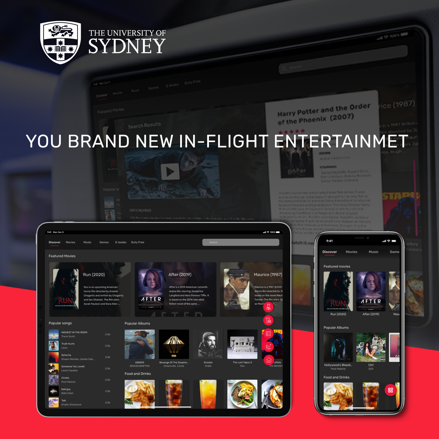 Your brand-new in-flight entertainment