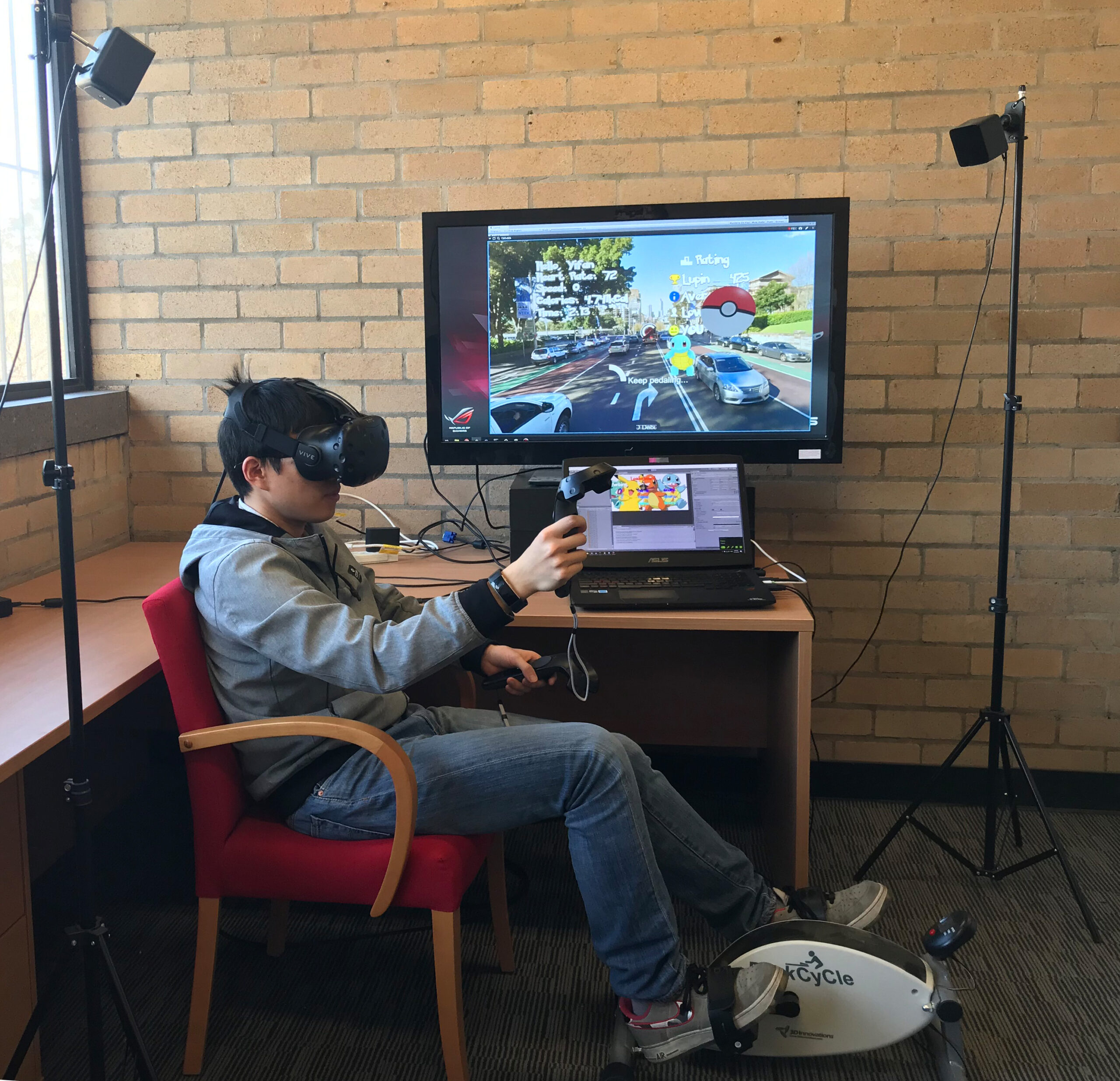 Using Virtual Reality to Motivate Physical Activity